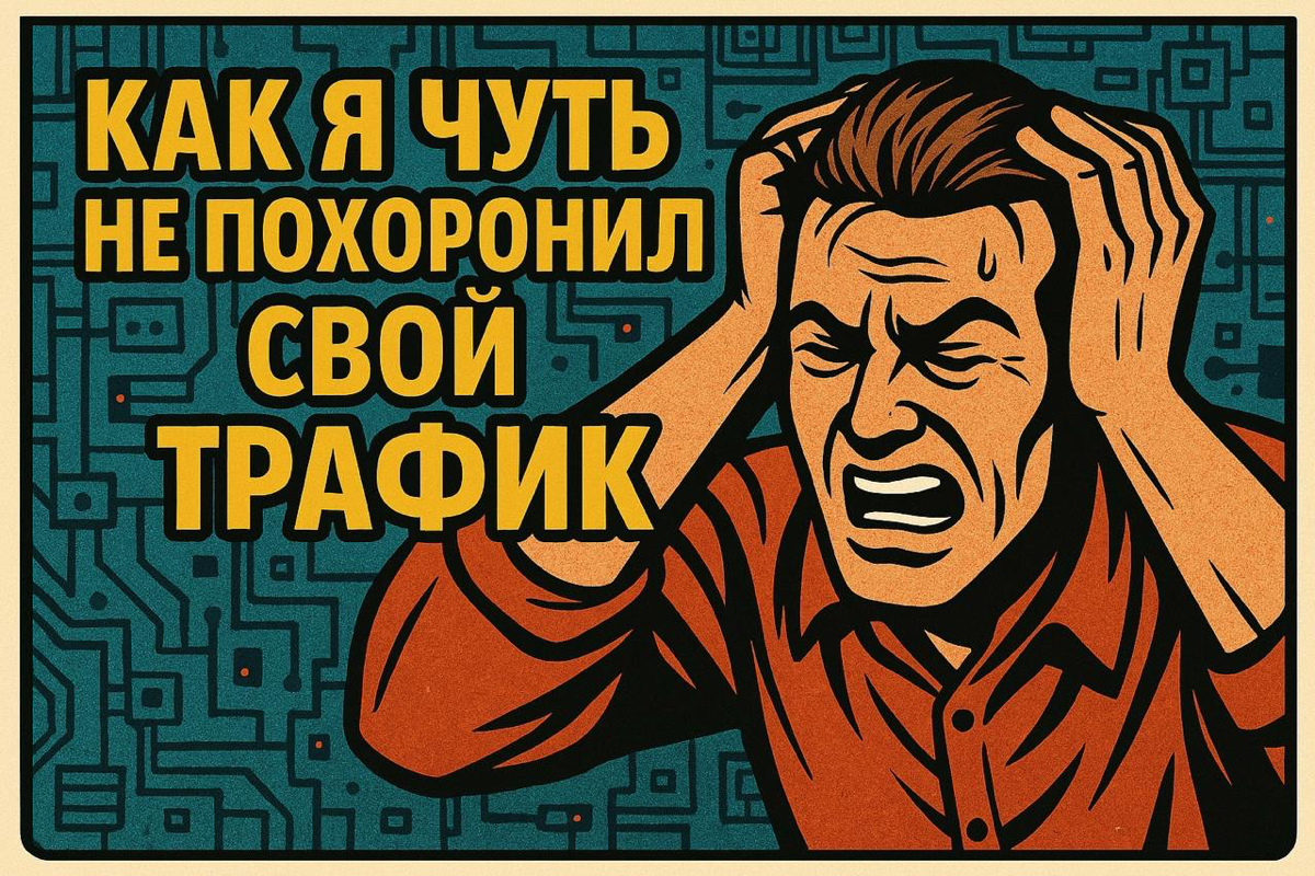 Как я чуть не похоронил свой трафик — и что меня спасло? | Сетка — социальная сеть от hh.ru