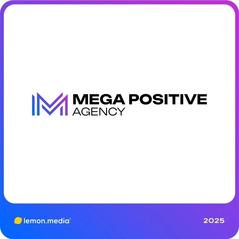Логотип для компании «MEGA POSITIVE» | Сетка — социальная сеть от hh.ru