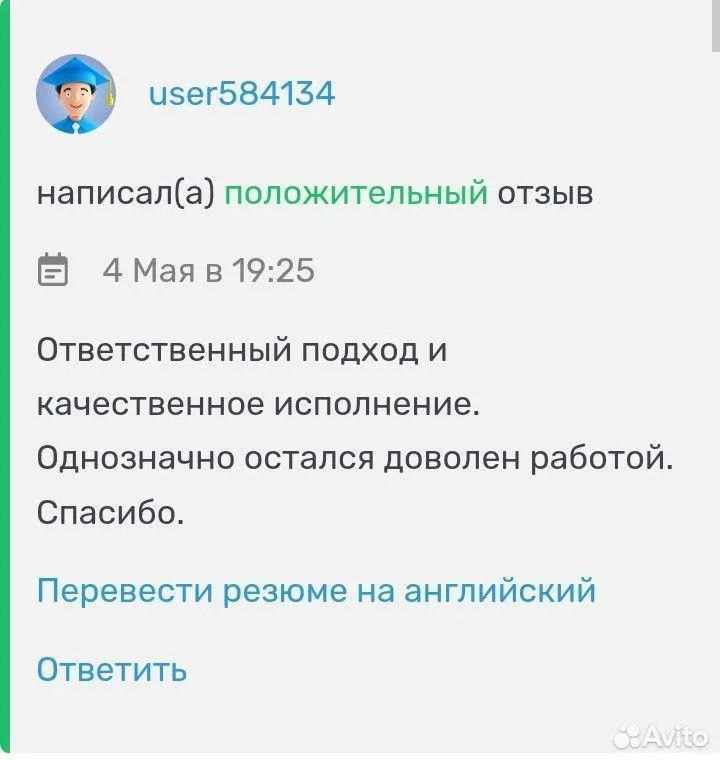 Отзывы на мои переводы | Сетка — социальная сеть от hh.ru