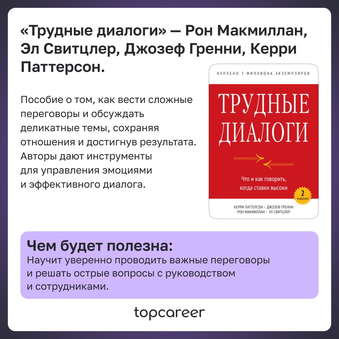 📖 Учись, развивайся, побеждай: книги для роста и карьеры
В 1926 году американский педагог Эдуард Линдеман впервые представил концепцию непрерывного образования — «lifelong learning» | Сетка — социальная сеть от hh.ru