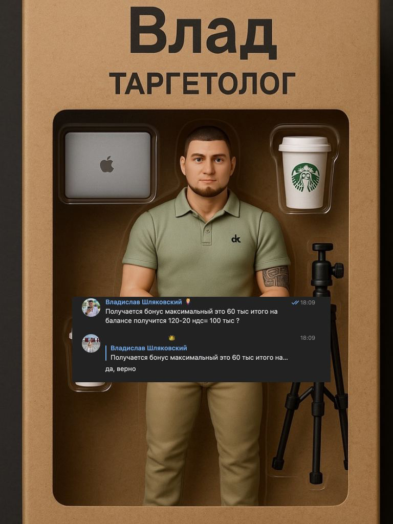 Вчера списался с человеком, который предложил мне бонус для себя или клиентов.
Бонус при пополнении кабинета от 30 до 60 тыс — сумму удваивают, а это уже можно нормально так потестить | Сетка — социальная сеть от hh.ru