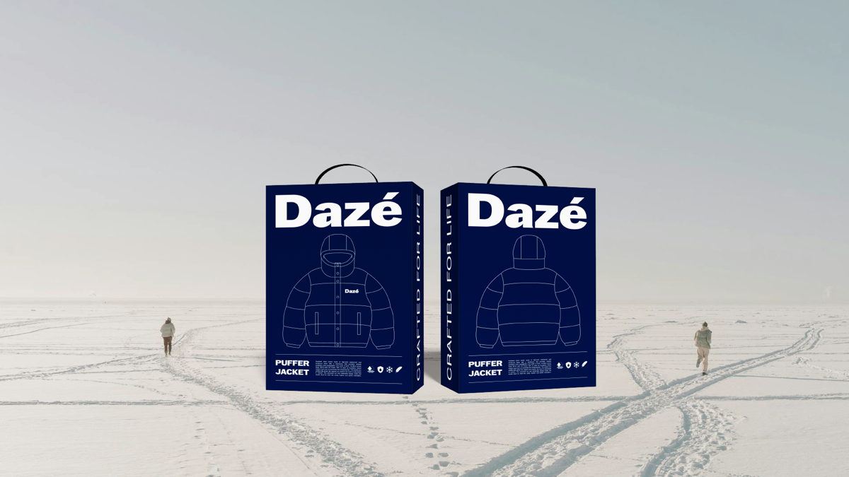 Фирменный стиль для бренда одежды Daze | Сетка — социальная сеть от hh.ru