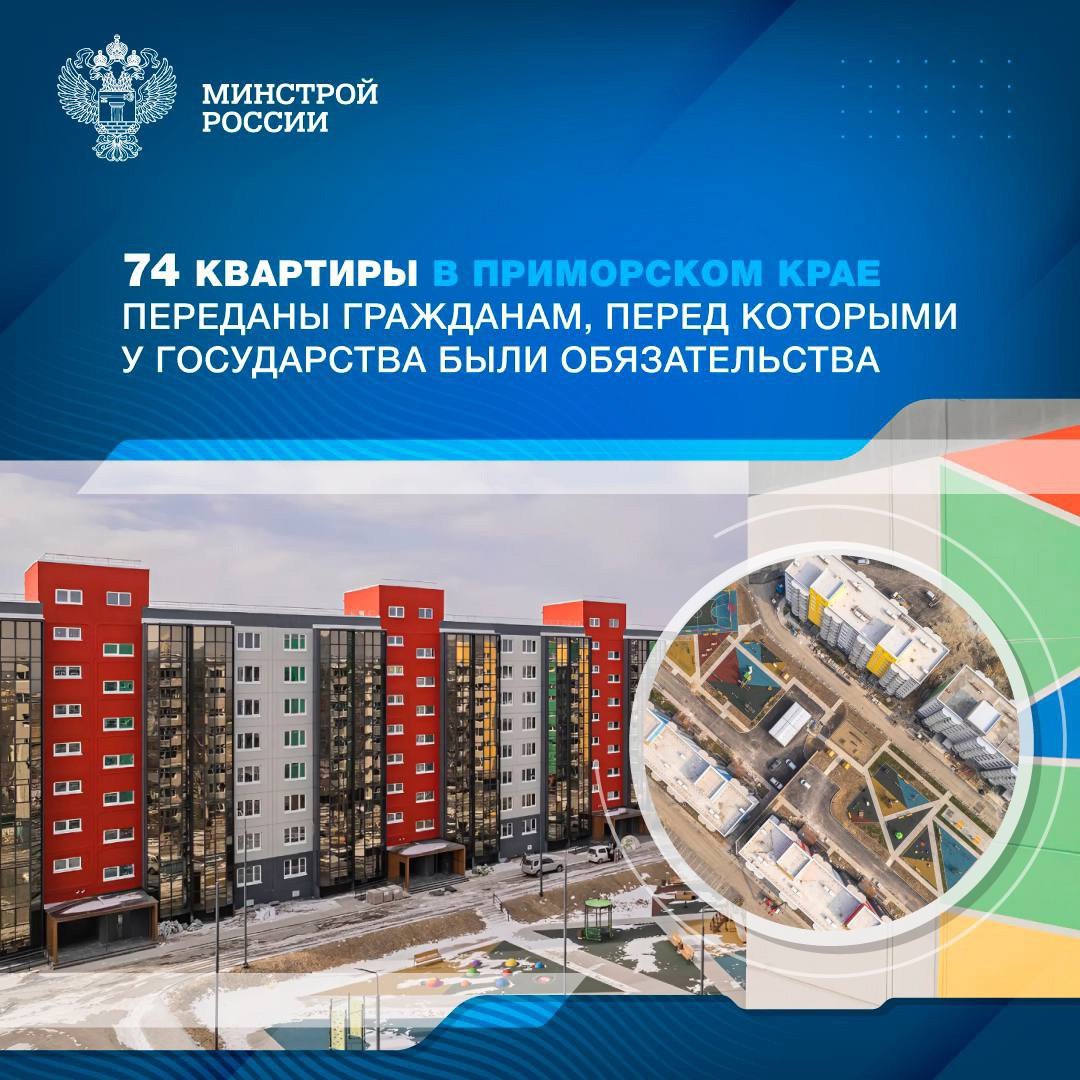 ▶️В Артемовском округе Приморского края возвели с нуля микрорайон, в котором часть квартир переданы для обеспечения жильем отдельных категорий граждан | Сетка — социальная сеть от hh.ru