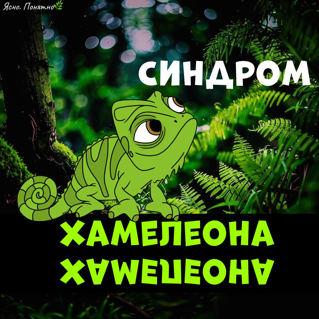 Синдромом хамелеона🦎 | Сетка — социальная сеть от hh.ru