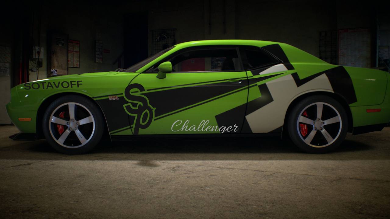 Как мы дизайнили Dodge Challenger в Need for Speed.
Вчера были на конференции и случайно наткнулись на старый проект — брендирование Dodge Challenger для Sotavoff production | Сетка — социальная сеть от hh.ru