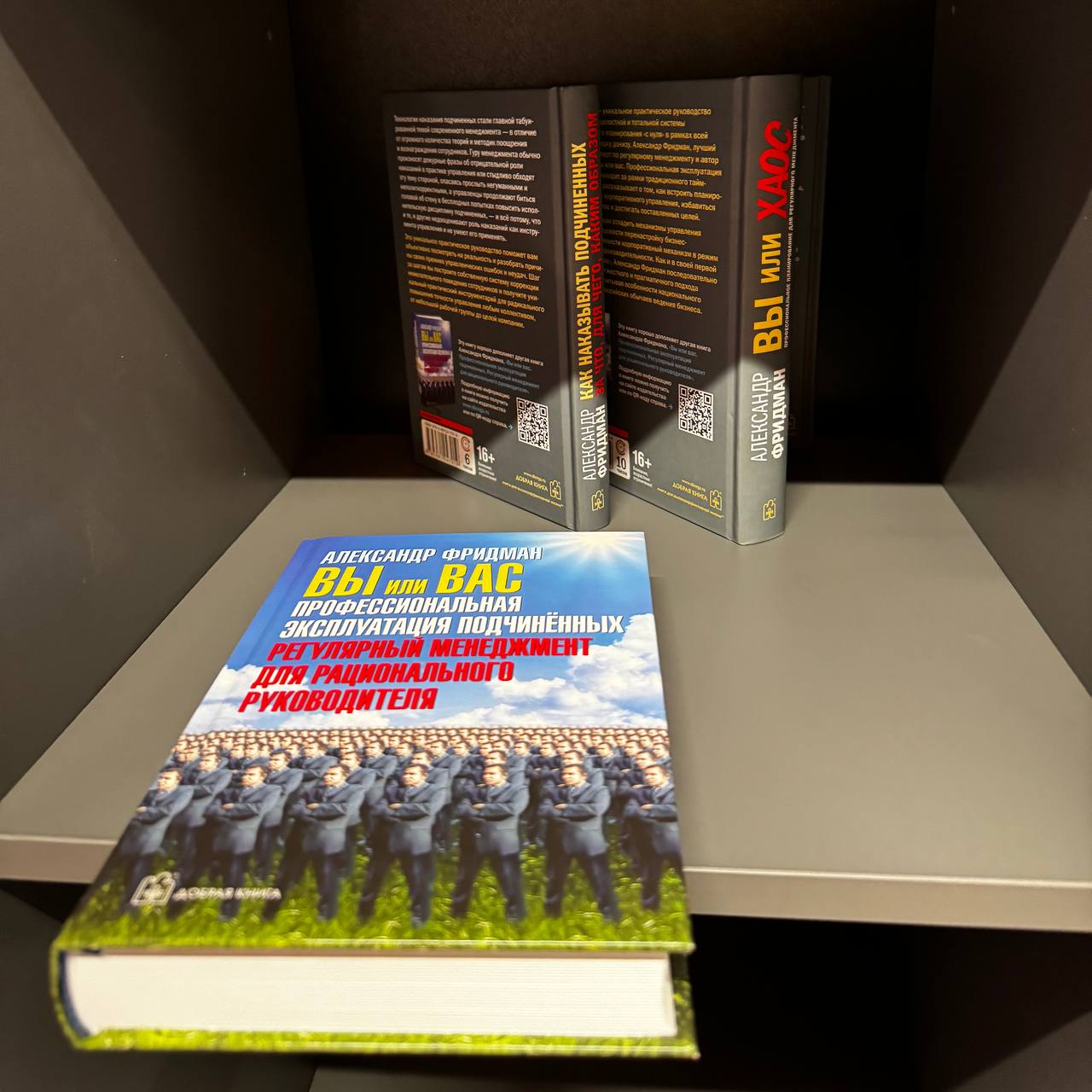 Книги Александра Фридмана: вредные советы или актуально в любой компании и корпоративной культуре?
Когда я впервые увидел книги Александра Фридмана в корпоративной библиотеке, они показались мне чем-т... | Сетка — социальная сеть от hh.ru