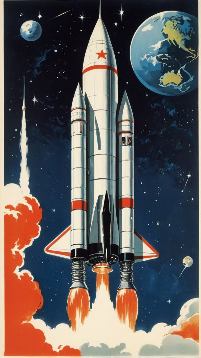 С днём Космонавтики 
#aiartwork #aiartcommunity #aigenerated #aiartsociety #aiartist #aiartists #generativeart #aiart #юрамывсё | Сетка — социальная сеть от hh.ru