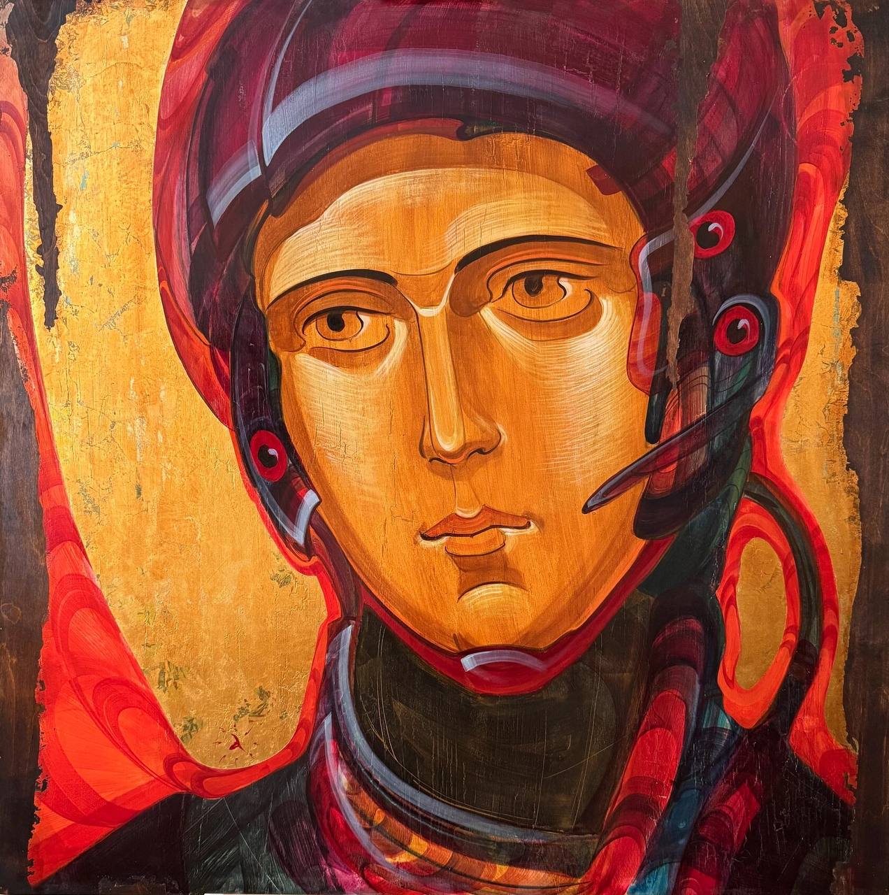 По случаю Дня космонавтики по просьбе журнала WA арт-критик Арсений Штейнер разбирался в секретах византийских звездопроходцев, созданных самым «космическим» художником Антоном Фроловым | Сетка — социальная сеть от hh.ru