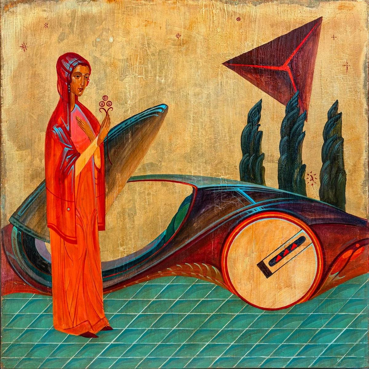 По случаю Дня космонавтики по просьбе журнала WA арт-критик Арсений Штейнер разбирался в секретах византийских звездопроходцев, созданных самым «космическим» художником Антоном Фроловым | Сетка — социальная сеть от hh.ru