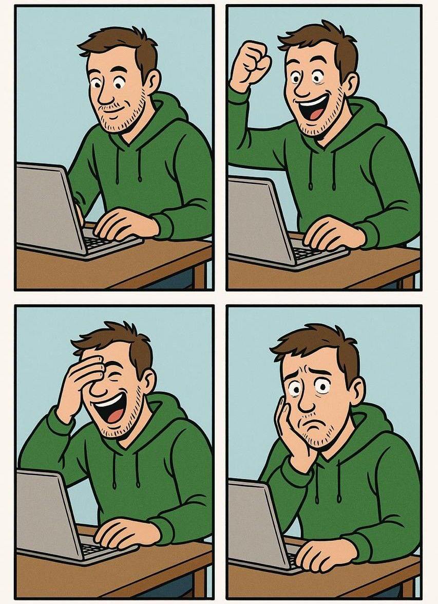 Ку-ку 👀 Вернулся. По делу. Без воды
Пока другие делают курсы про курсы, я запускал сайт и B2B-приложение, выстраивал структуру под новые продажи и маркетинг под реальный рост | Сетка — социальная сеть от hh.ru