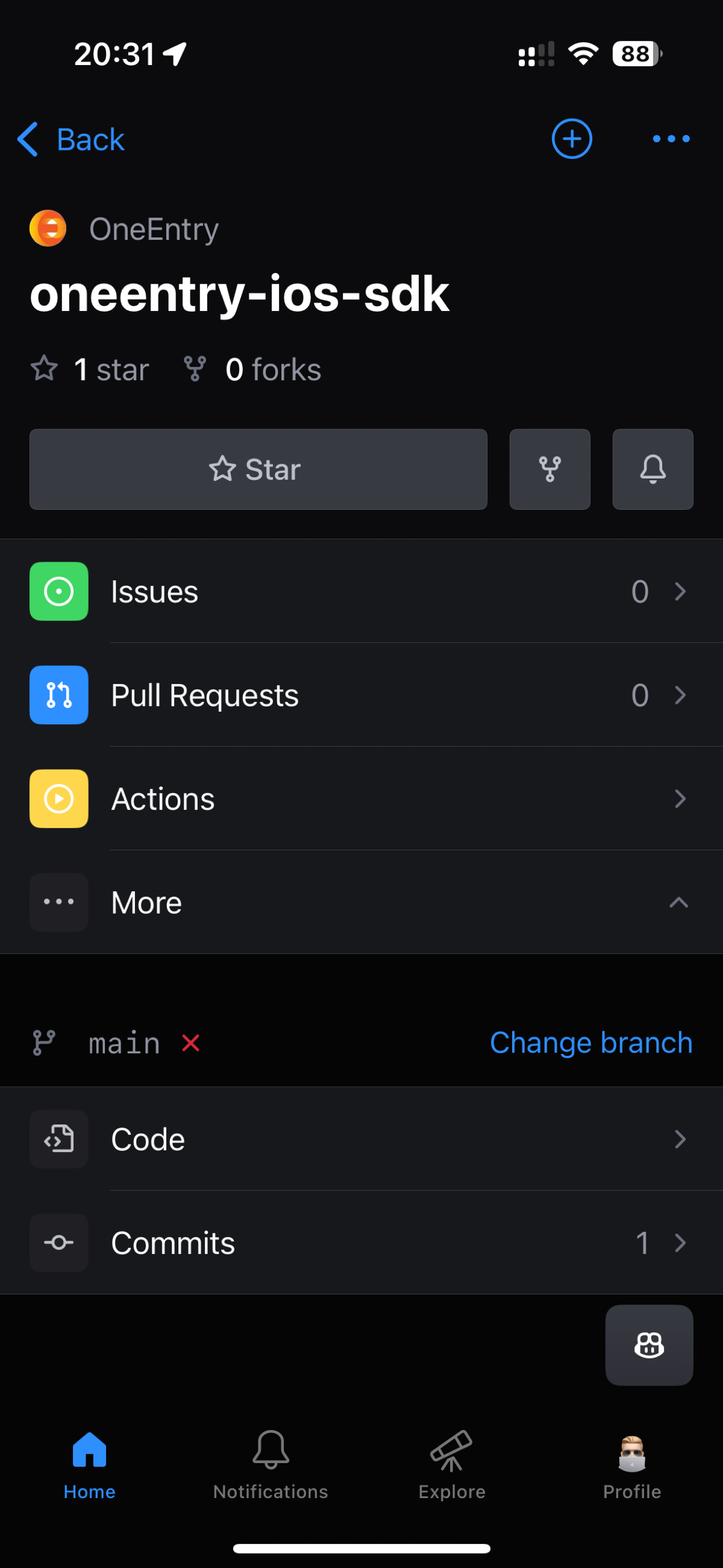 Пост-портфолио (oneentry-ios-sdk) | Сетка — социальная сеть от hh.ru