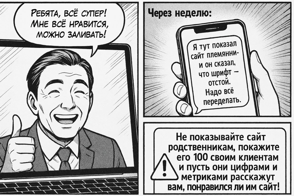 Родственники vs Клиенты | Сетка — социальная сеть от hh.ru