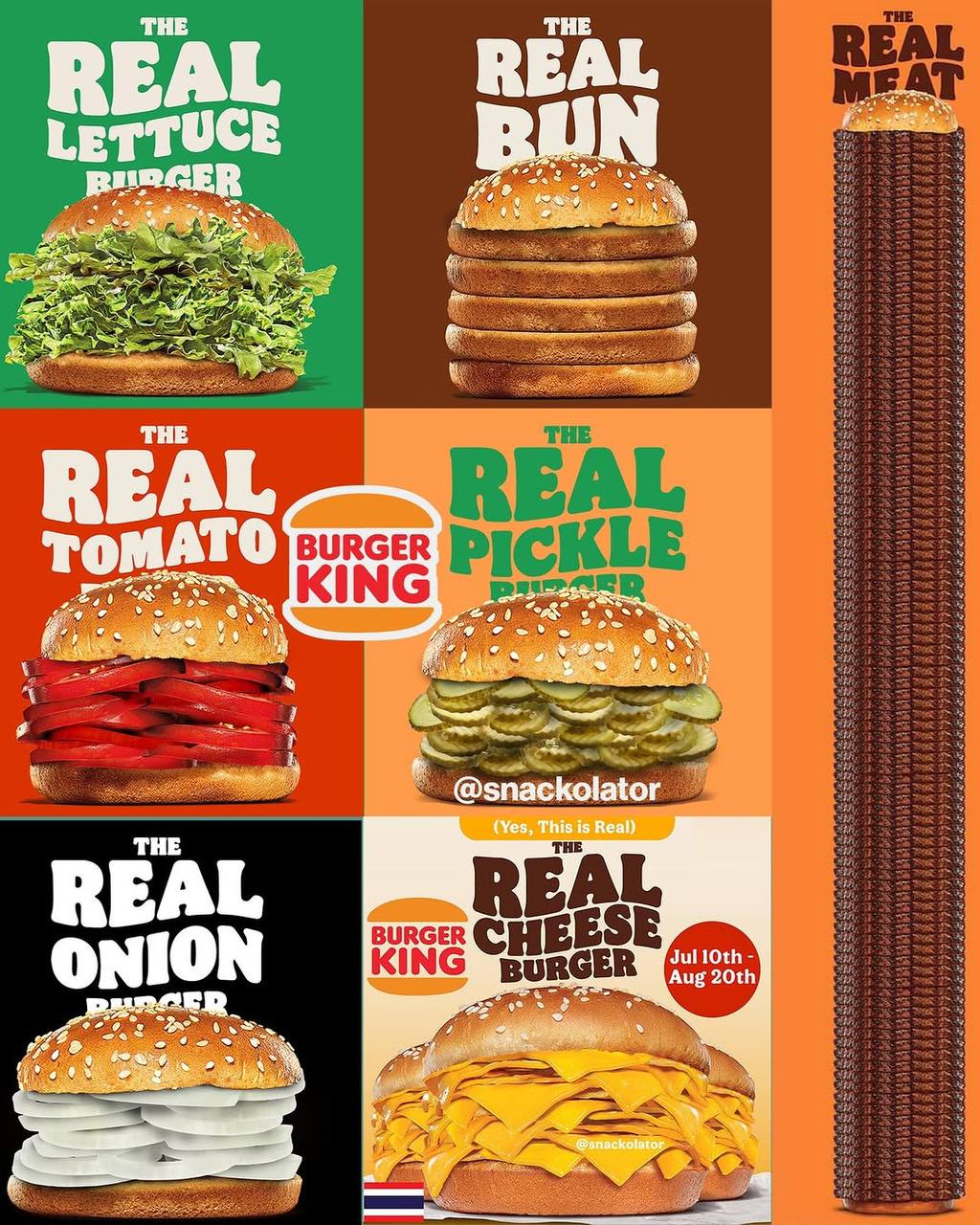 Прикол, маркетологи тайского Burger King набрались смелости и креативности после «The real pickle burger», который состоял ТОЛЬКО из соленых огурцов и булочек и запустил новую акцию — «Будь по-твоему» | Сетка — социальная сеть от hh.ru