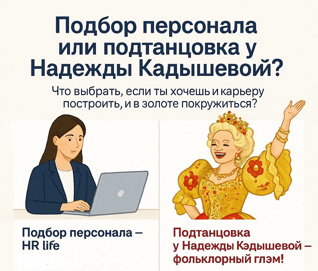 Подбор персонала или подтанцовка у Надежды Кадышевой? | Сетка — социальная сеть от hh.ru