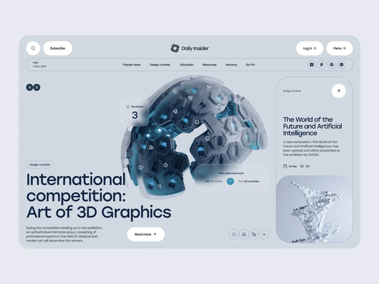 😊 Подборка WEB для вдохновения
👀 Автор: SOLAR Digital
😊 #вдохновение #сайты #ui #ресурсы #дизайн #figma #odiz | Сетка — социальная сеть от hh.ru