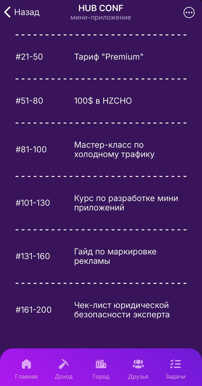 29 апреля состоится вручение призов для самых активных пользователей приложения.
🥇1 место Джекпот Айфон 15 + 2000$ в крипто монете hzchto + разработка мини приложения в telegram под ваш проект | Сетка — социальная сеть от hh.ru