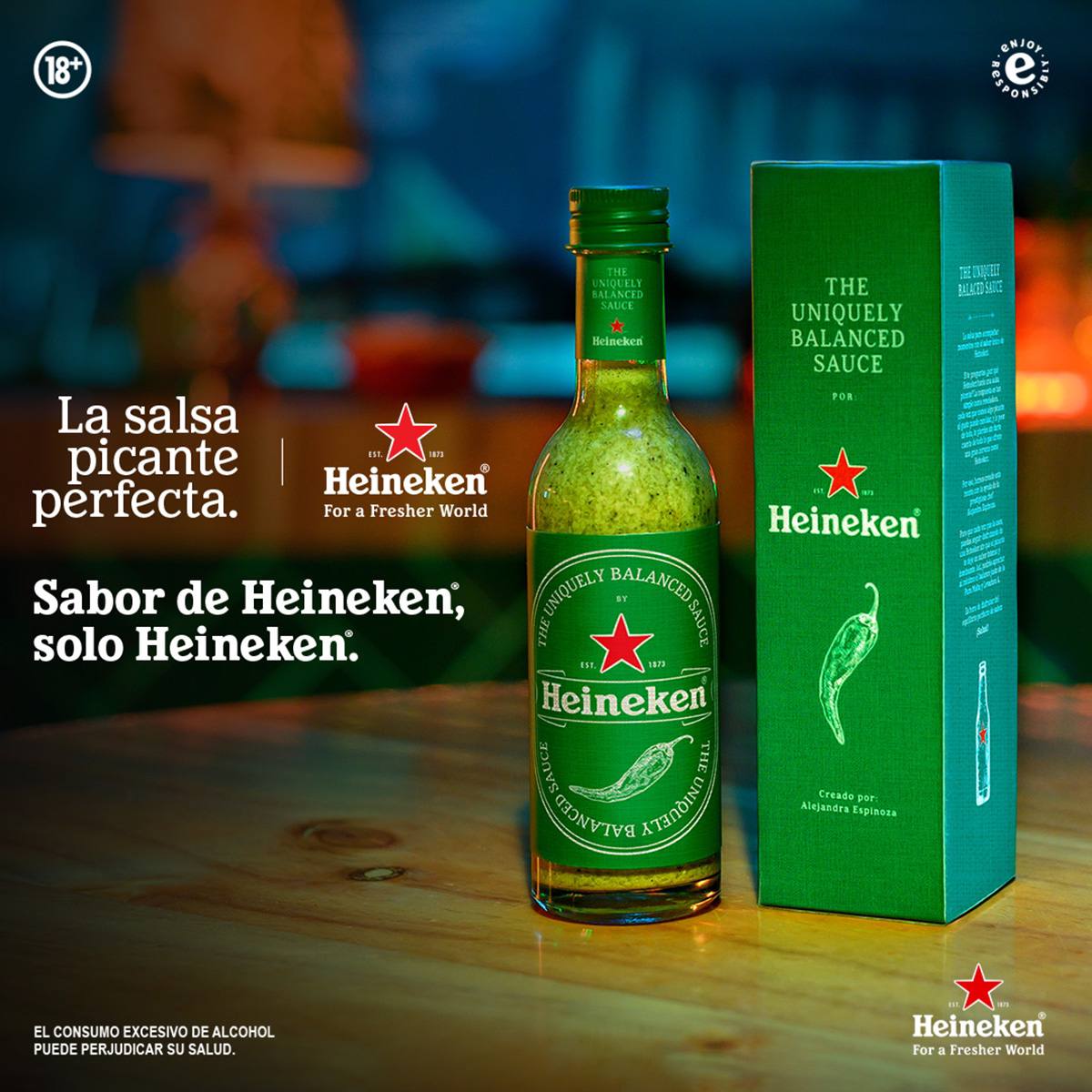Heineken продолжает выпускать продукты на основе ингредиентов своего пива.
Они уже успели выпустить крем для лица, а теперь они выпустили острый соус | Сетка — социальная сеть от hh.ru