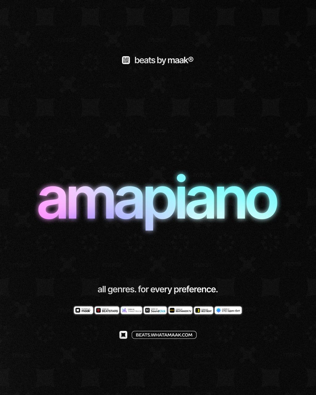 ⚡️ «Amapiano биты» ╳ от maak®ℹ️ В нашем каталоге более 400 различных аранжировок, в самых популярных жанрах, на любой вкус и предпочтения | Сетка — социальная сеть от hh.ru