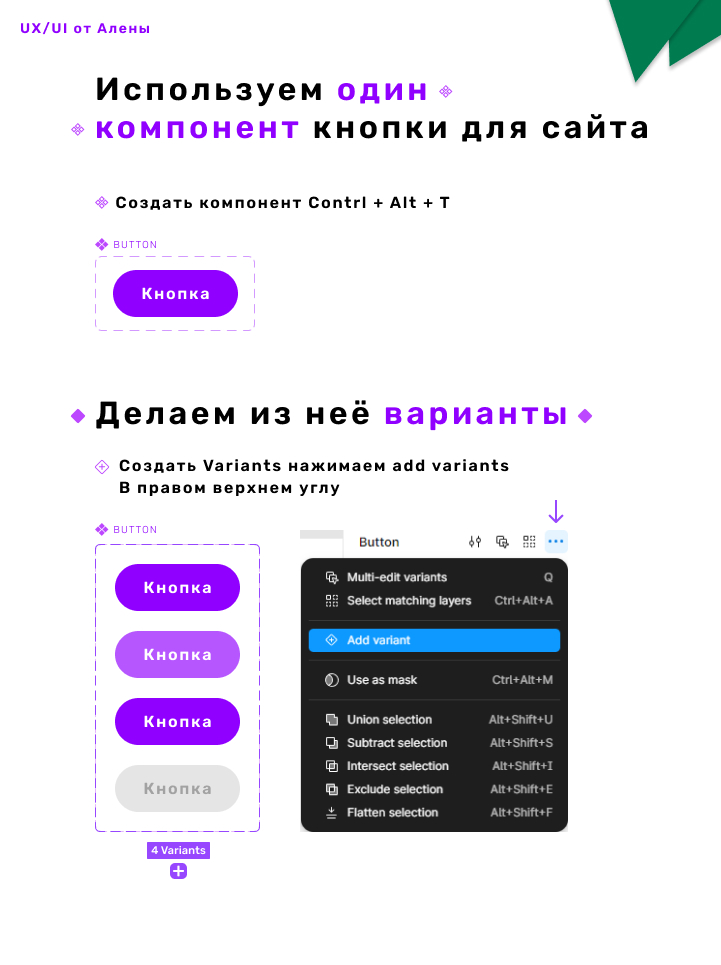 Компоненты и их варианты | Сетка — социальная сеть от hh.ru