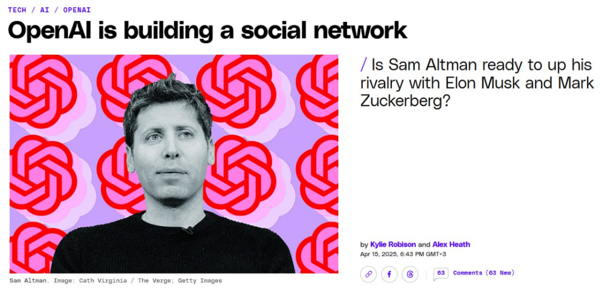 Соцсеть от OpenAI | Сетка — социальная сеть от hh.ru