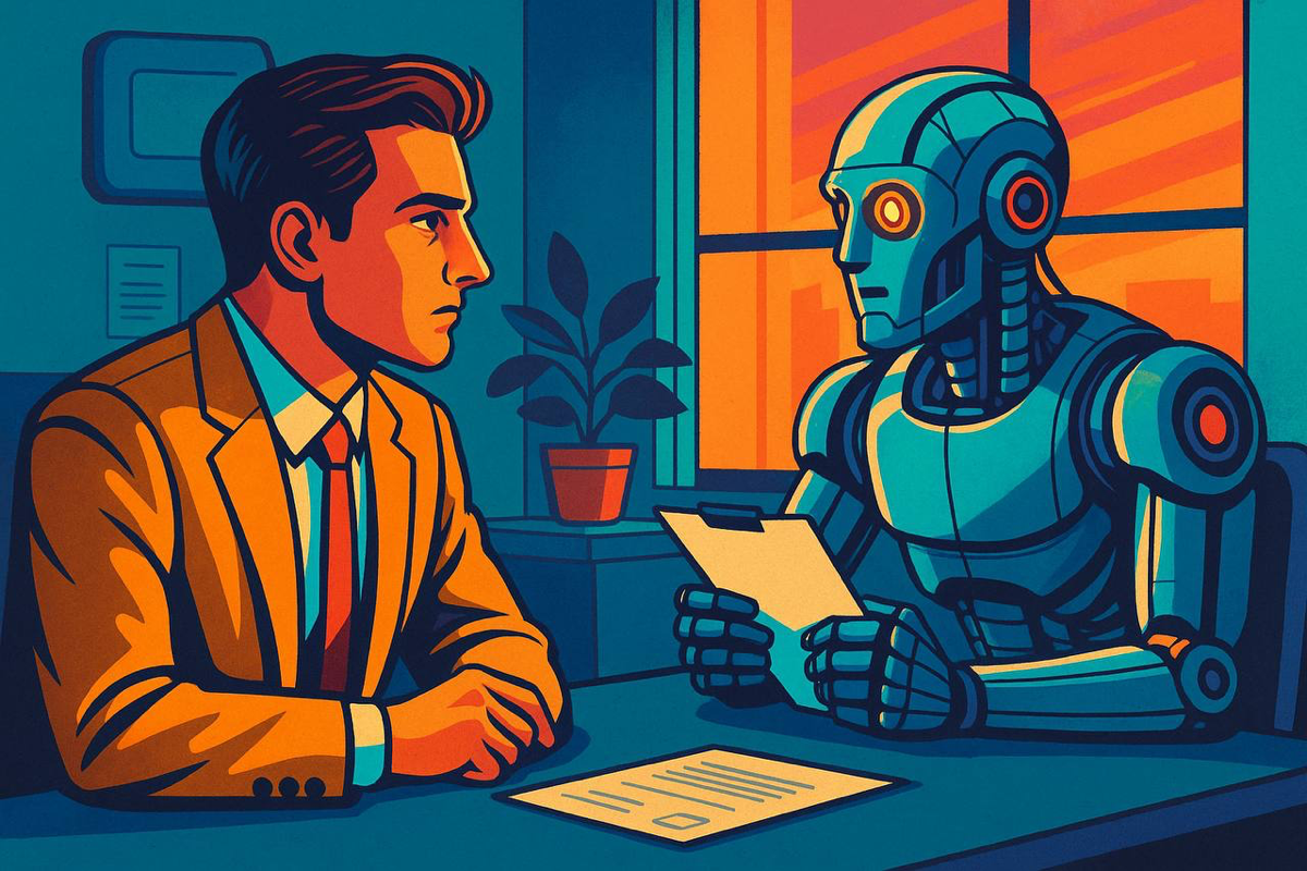 🤖 ИИ в найме: новый коллега или безжалостный конкурент?
Искусственный интеллект ворвался в HR не просто в тапочках, а в диджитал-кроссах | Сетка — социальная сеть от hh.ru