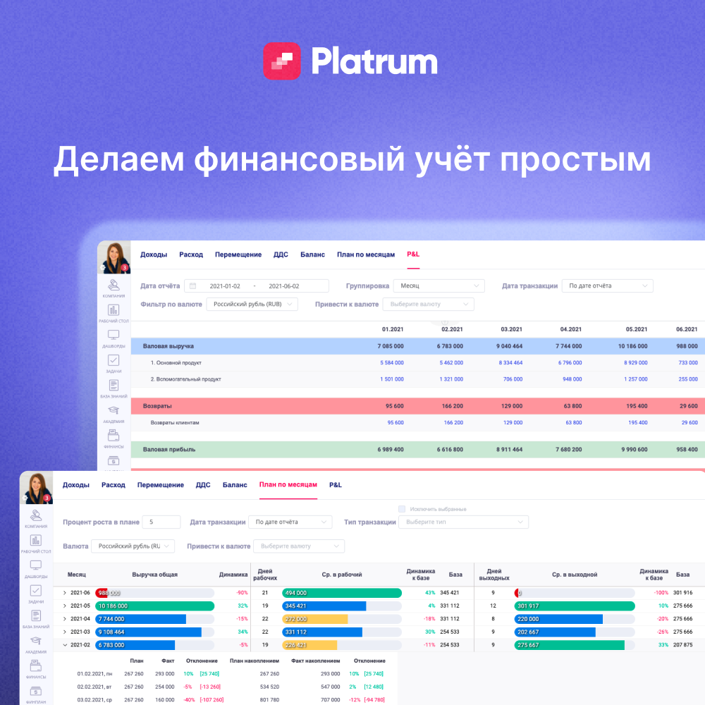 Как Platrum делает финансовый учёт простым | Сетка — социальная сеть от hh.ru