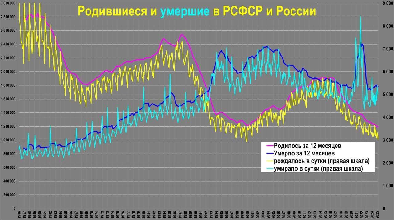 В России рождаемость опустилась до самого низкого уровня с конца 18 века, несмотря на призывы властей рожать | Сетка — социальная сеть от hh.ru
