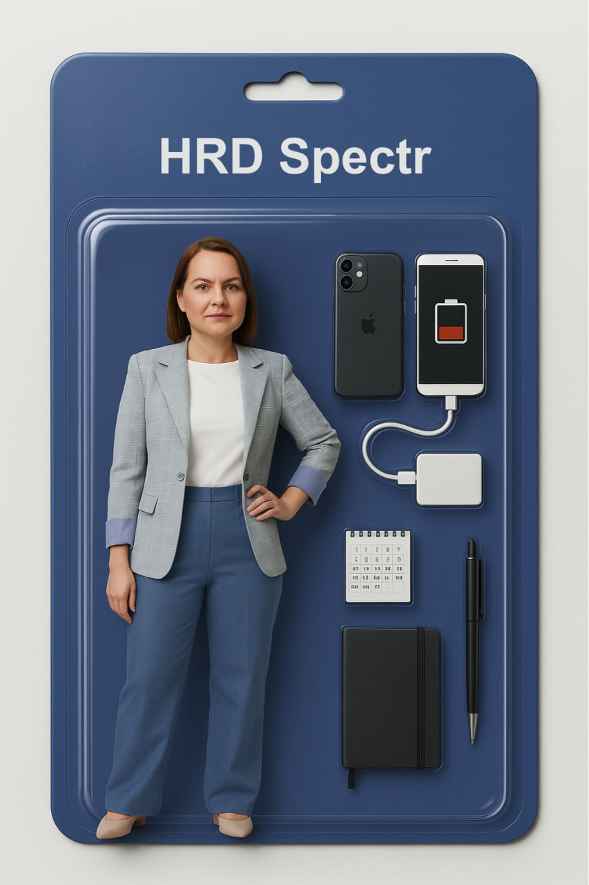 Пропустили себя сквозь СhatGPT.
В блистерпаке Spectr малая часть наших сотрудников и вещи, без которых день — не день.
Все сходства — фифти/ фифти 😁 | Сетка — социальная сеть от hh.ru