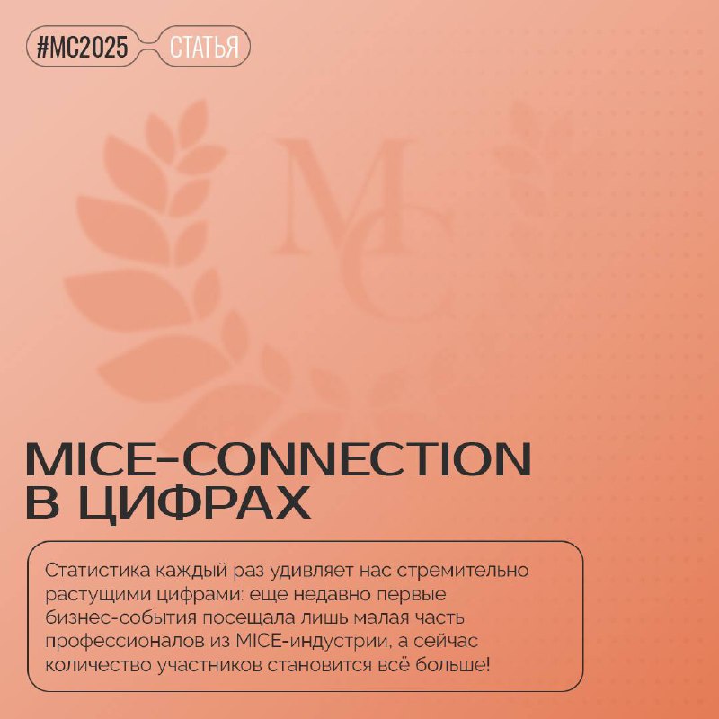 О MICE-Connection Workshop в цифрах 1️⃣0️⃣2️⃣
FYI Первый воркшоп был проведен в 2018 году и на тот момент собрал 45 экспонентов (кол-во компаний) и около 100 байеров (кол-во чел)
Какая же статистика п... | Сетка — социальная сеть от hh.ru
