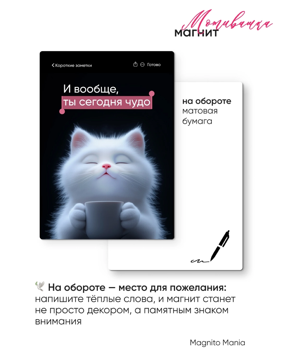 ✨ Сегодня 5 день нашего магнитного челленджа, и на сцену снова выходит… котиииик! 🐾
Но не просто кот, а настоящий пушистый психолог.
Он помогает справиться с внутренним критиком | Сетка — социальная сеть от hh.ru