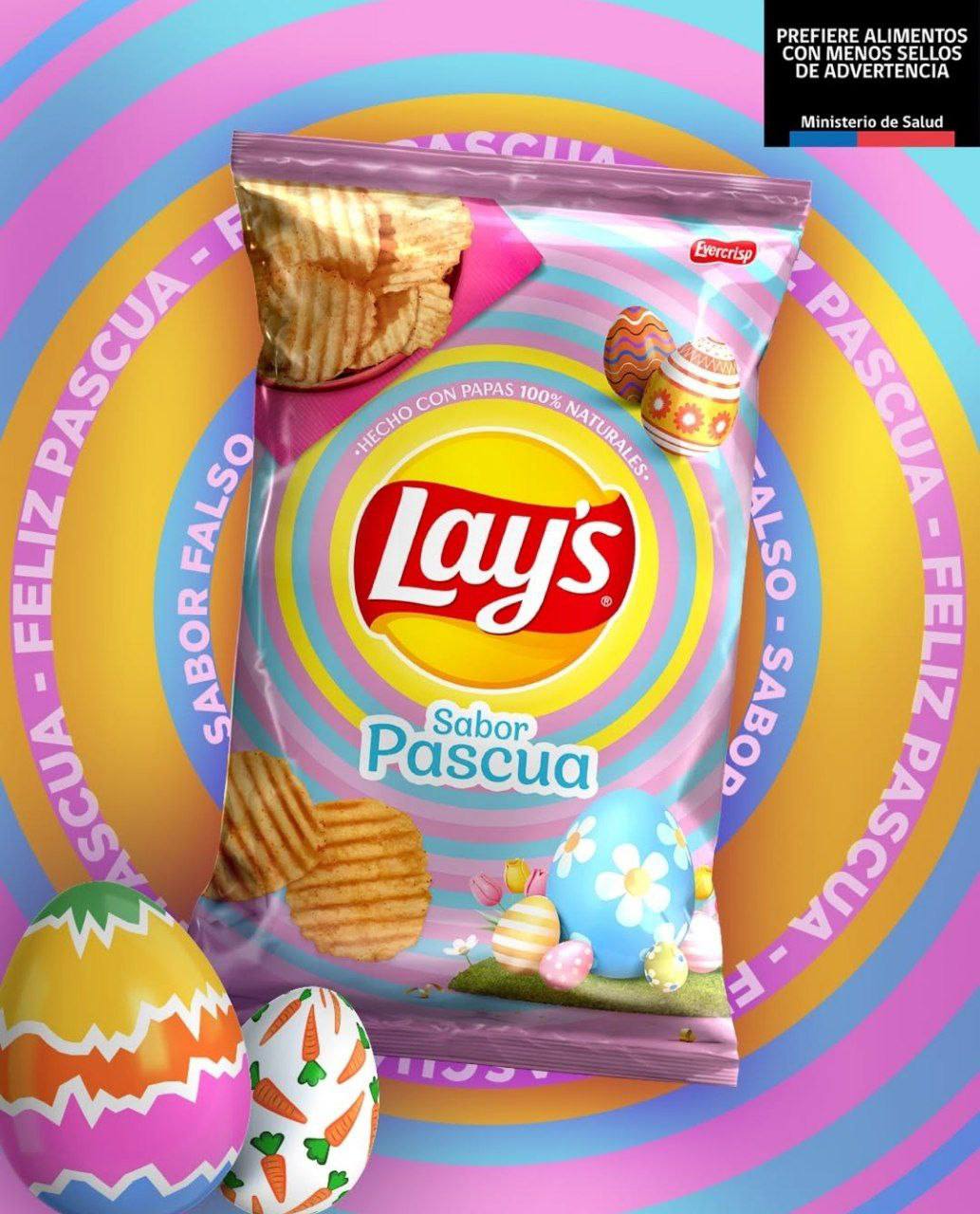 ААА, Lay’s показал чипсики со вкусом ПАСХИ! Российские бренды, жду снеки со вкусом верхушки кулича 😊 | Сетка — социальная сеть от hh.ru
