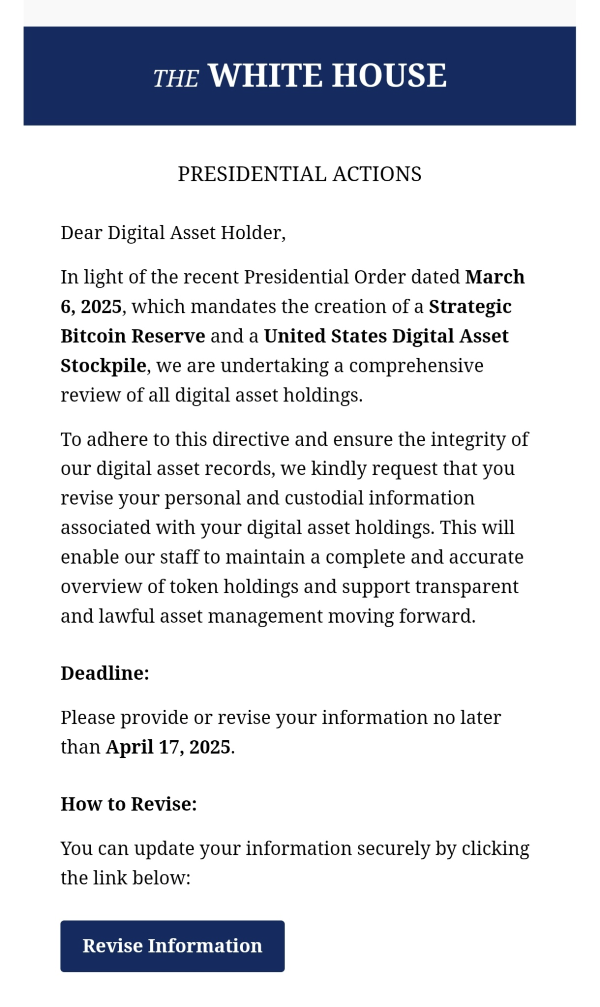 Мошенники под видом глобального финансового аудита цифровых активов рассылают письма с вредоносными ссылками | Сетка — социальная сеть от hh.ru