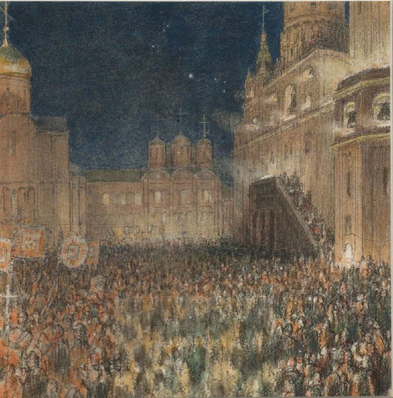 Из воспоминаний князя Виктора Ивановича Баратынского (1823-1904) о Пасхе в Москве, 1861г | Сетка — социальная сеть от hh.ru