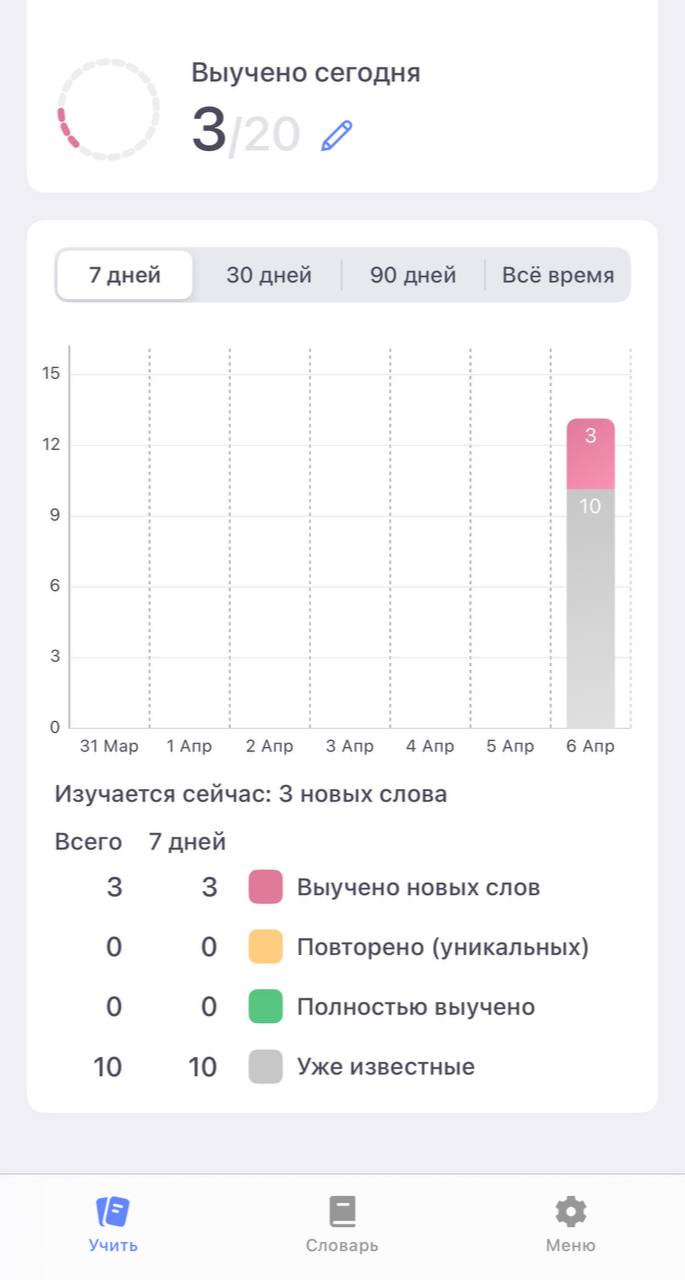 вот это по-нашему: минимум лишнего, максимум пользы.
reword — минималистичное приложение, где всё построено на карточках, как мы любим:
— учим новое,
— повторяем забытое,
— собираем личный словарик | Сетка — социальная сеть от hh.ru
