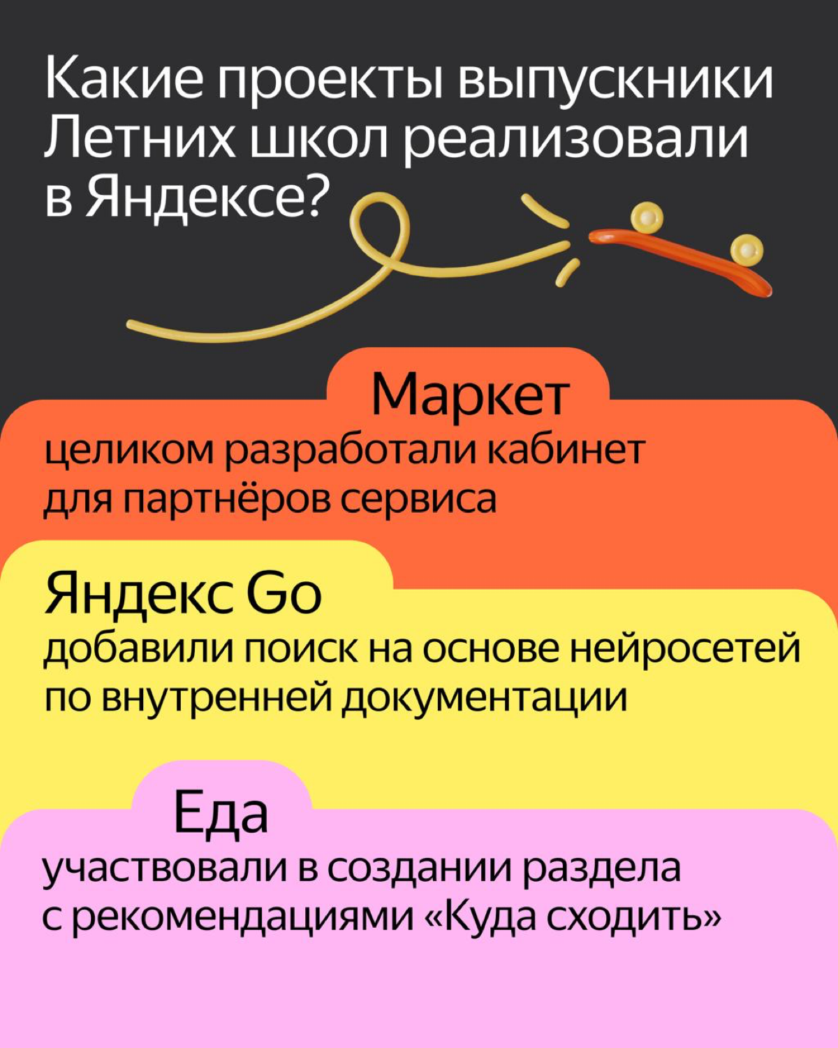 Летние школы Яндекса | Сетка — социальная сеть от hh.ru