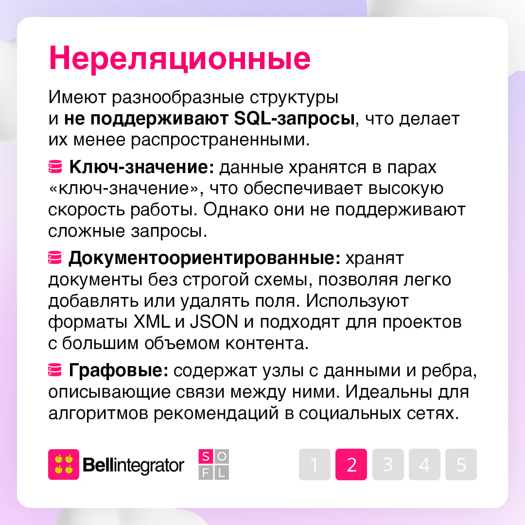 Место хранения изменить нельзя. Или можно? 📁
Разные базы данных предлагают различные возможности для выполнения запросов | Сетка — социальная сеть от hh.ru