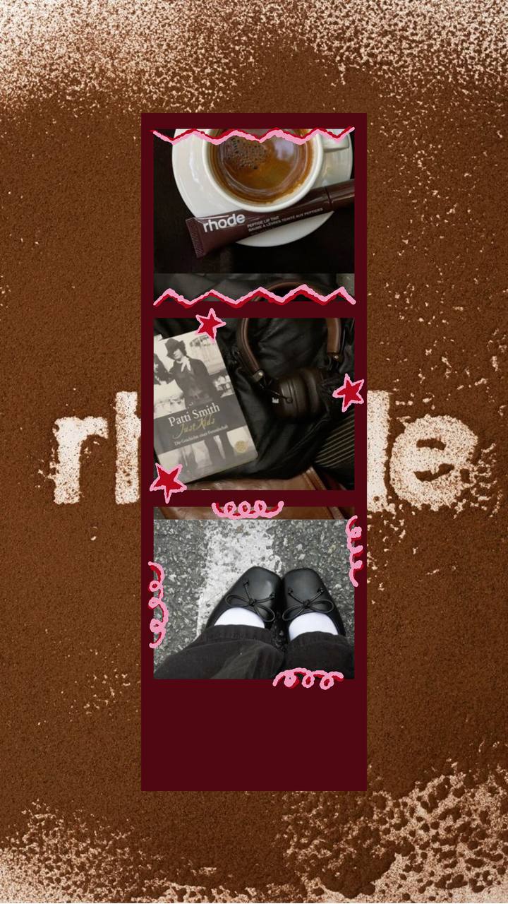 ➡️Рамки в стиле фотобудки — но с эстетикой
Не чёрно-белая плёнка и не винтаж.
Наоборот — розовые и бордовые оттенки, аккуратные поля, лёгкий блиг света | Сетка — социальная сеть от hh.ru