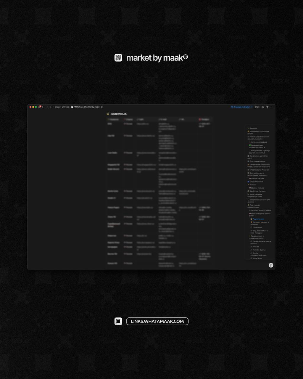 ✍️ RELEASE CHECKLIST — OUT NOW!
✨Мы наконец-то завершили одну из наших самых масштабных работ — «Release Checklist» by maak® | Сетка — социальная сеть от hh.ru