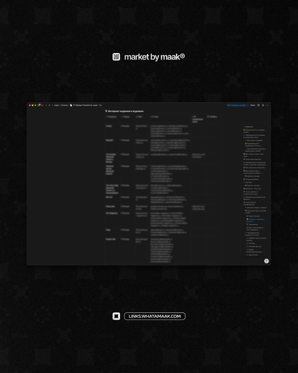✍️ RELEASE CHECKLIST — OUT NOW!
✨Мы наконец-то завершили одну из наших самых масштабных работ — «Release Checklist» by maak® | Сетка — социальная сеть от hh.ru