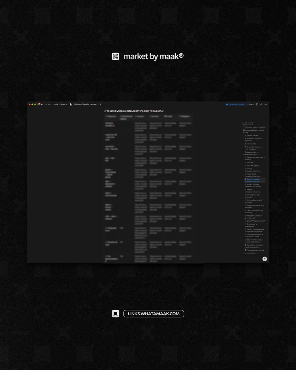 ✍️ RELEASE CHECKLIST — OUT NOW!
✨Мы наконец-то завершили одну из наших самых масштабных работ — «Release Checklist» by maak® | Сетка — социальная сеть от hh.ru