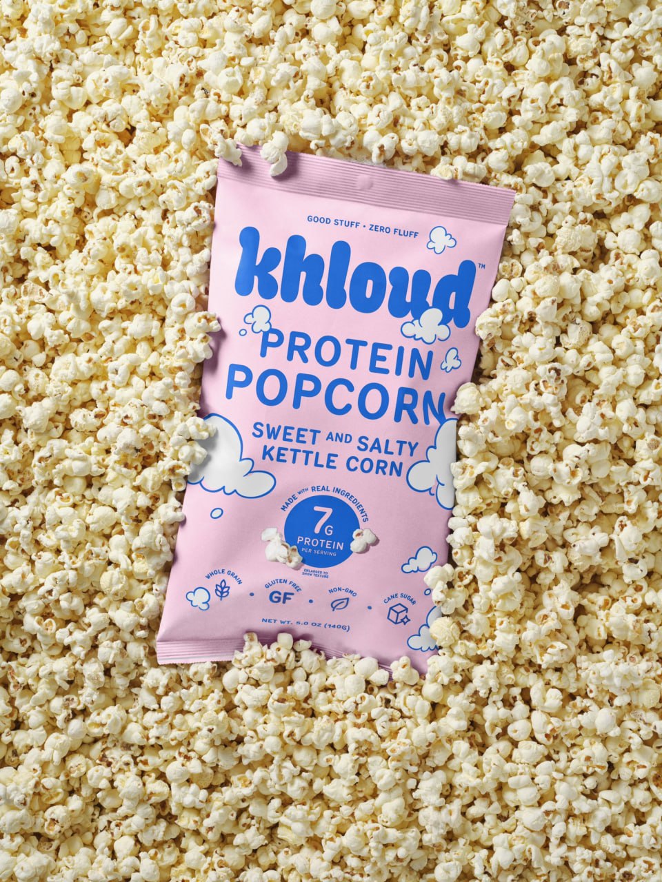 Хлои Кардашьян подключилась к протеиновой истерии в США и запустила бренд протеинового кошерного цельнозернового глютен-фри попкорна под названием Khloud 🤨
www.khloudfoods.com | Сетка — социальная сеть от hh.ru