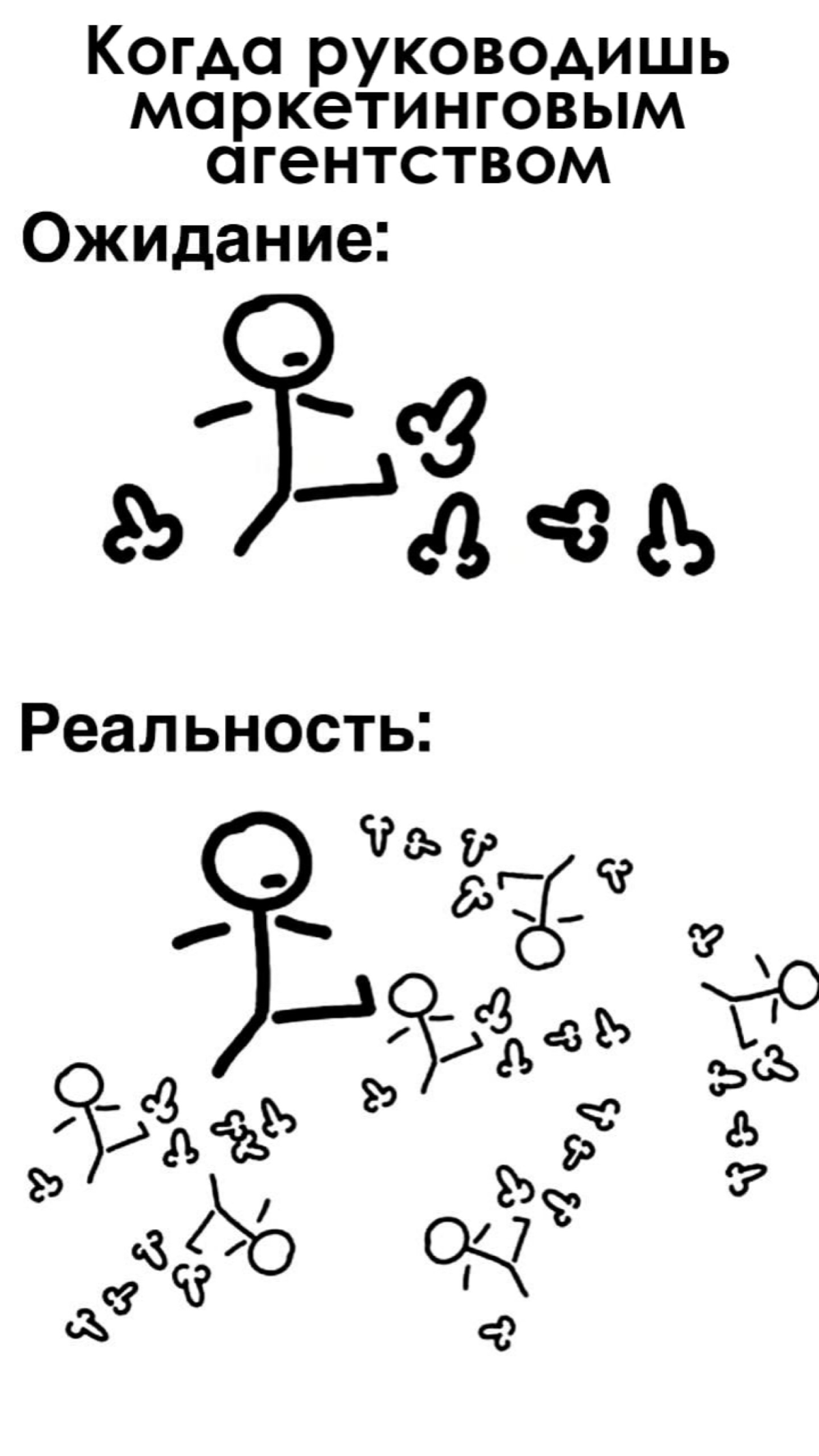Когда руководишь маркетинговым агентством | Сетка — социальная сеть от hh.ru