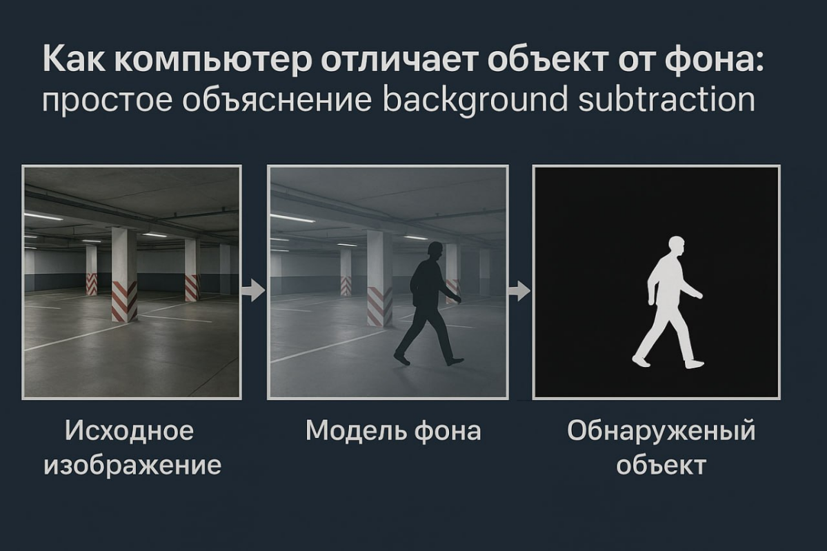 Background subtraction. Как компьютер отличает объект от фон | Сетка — социальная сеть от hh.ru