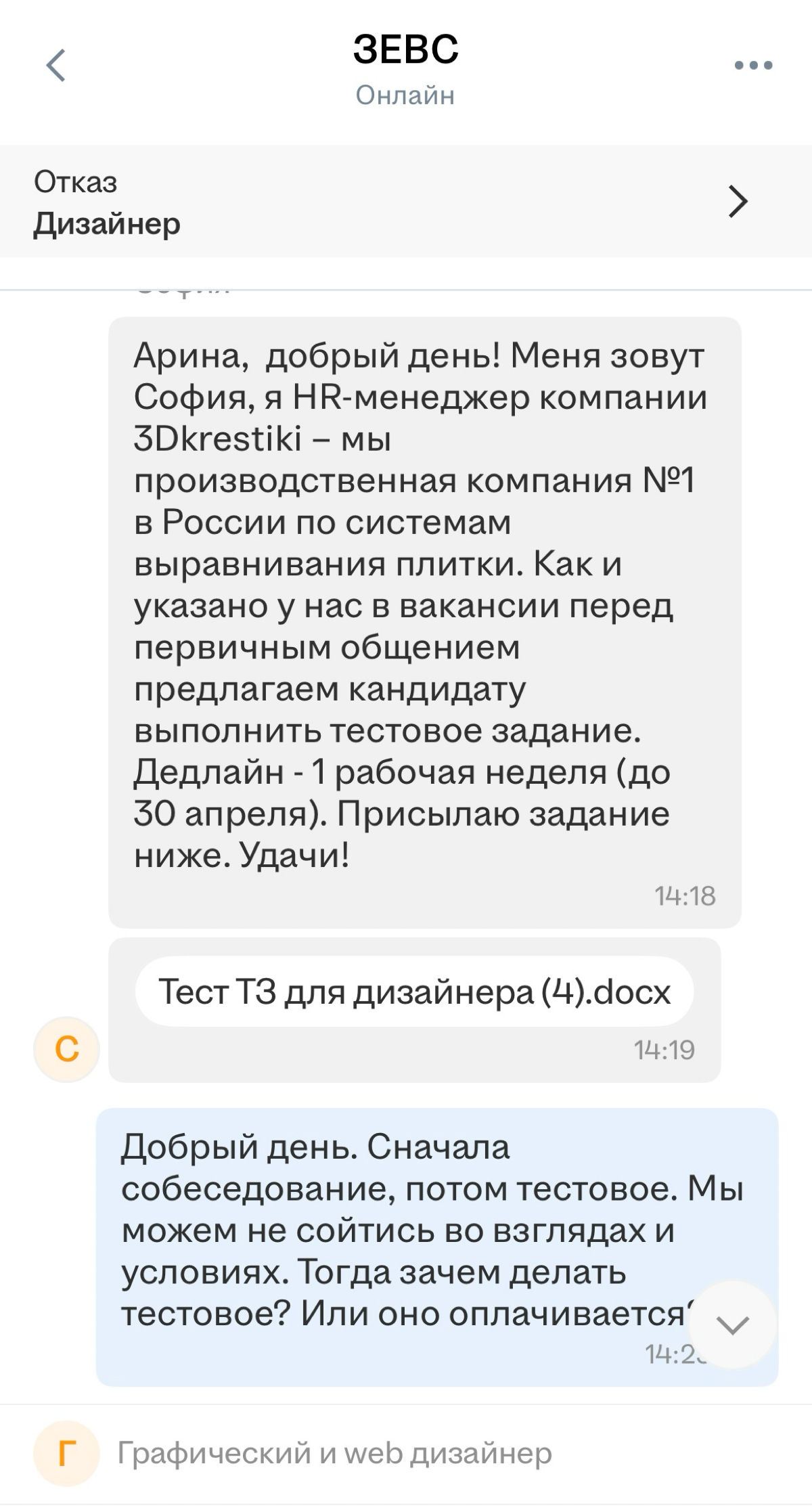 Крик души | Сетка — социальная сеть от hh.ru