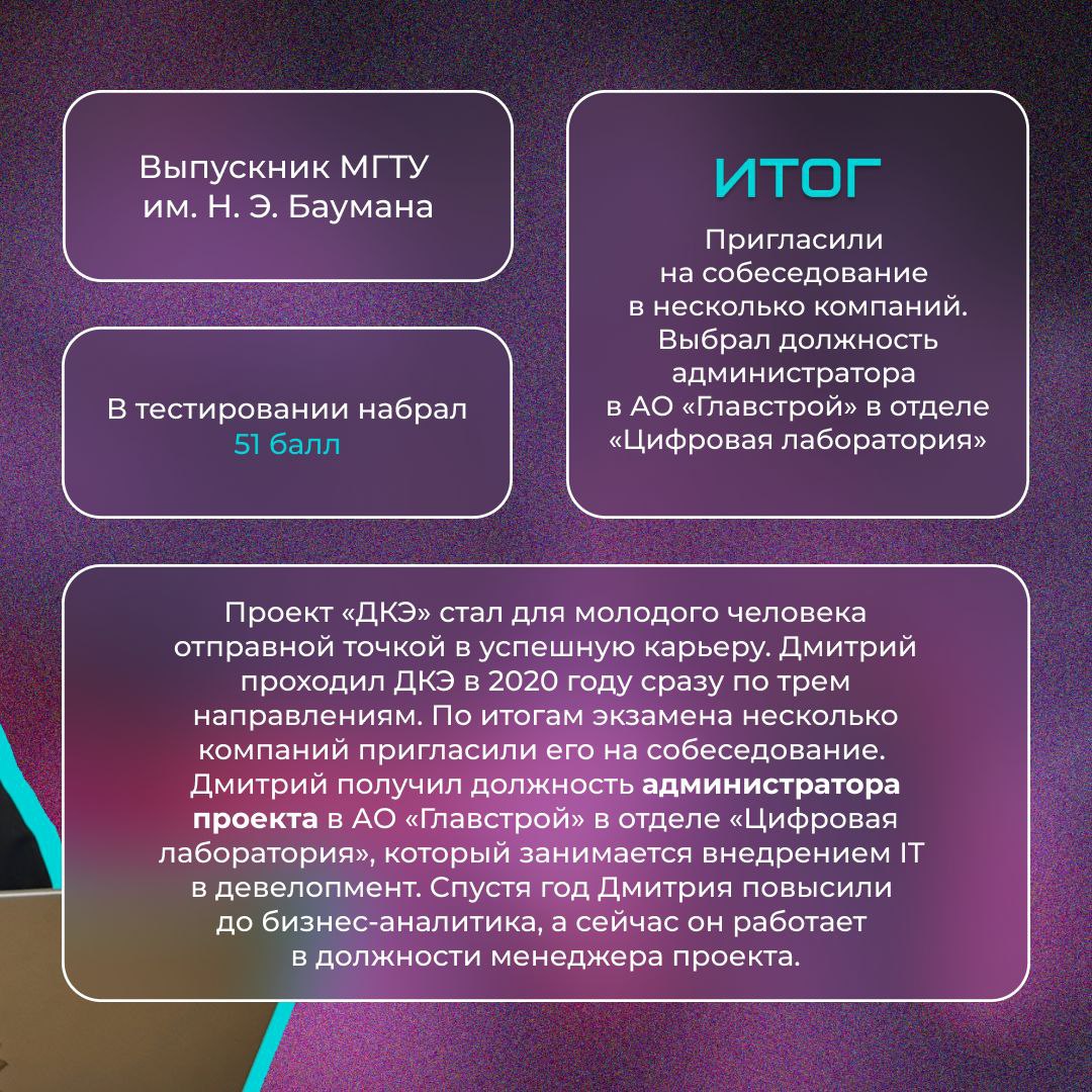 Вы когда-нибудь пробовали примерить на себя сразу три профессиональные роли? 🙂
А вот Дмитрий Дубровкин, студент МГТУ им. Н. Э | Сетка — социальная сеть от hh.ru