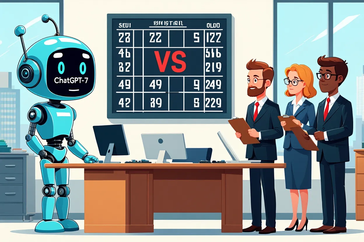 ChatGPT-7 vs. Рекрутеры: Кто Эффективнее в 2025?🤖 | Сетка — социальная сеть от hh.ru