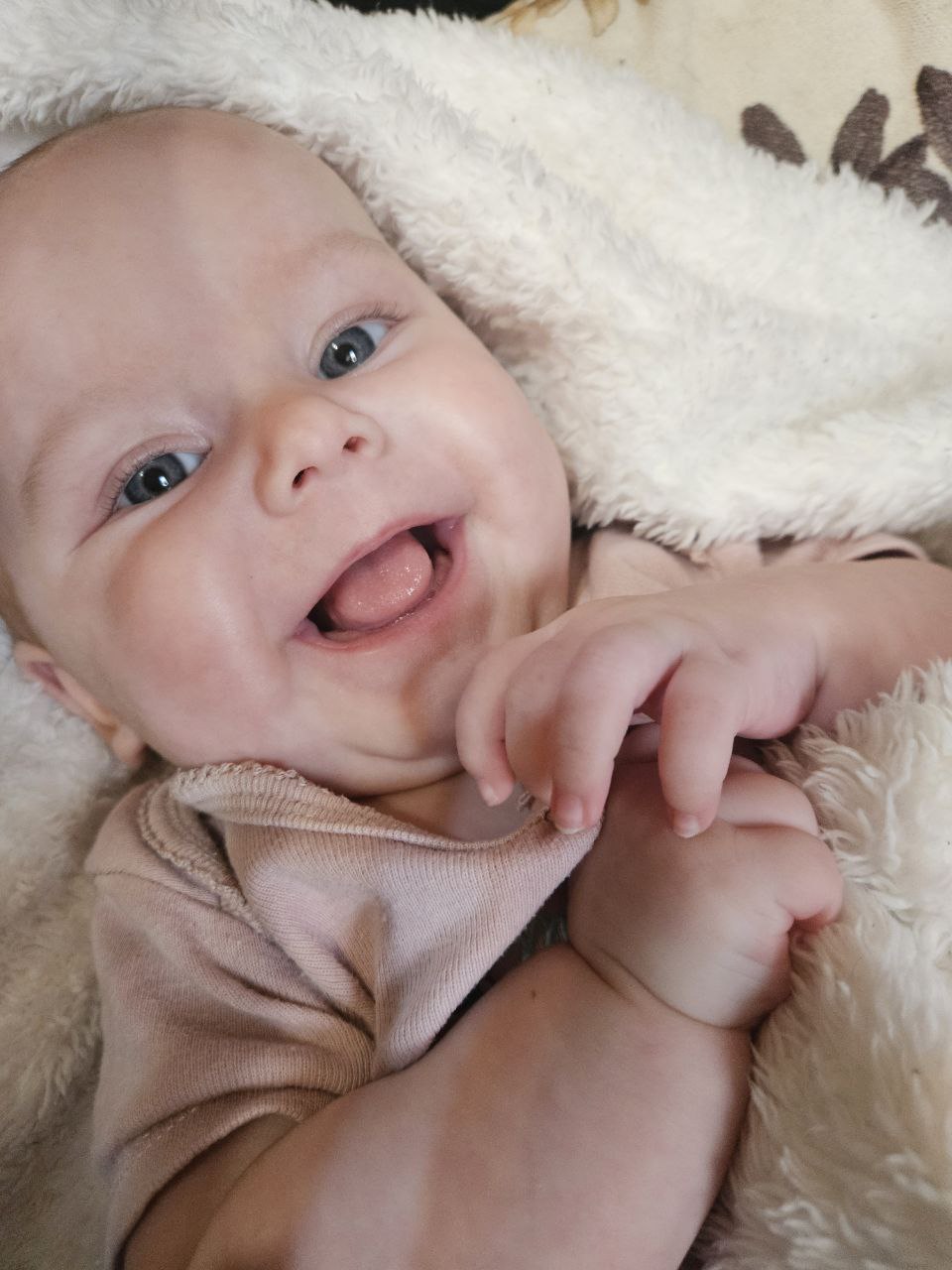А этой девочке сегодня 4 месяца и она желает вам прекрасного вечера ♥ | Сетка — социальная сеть от hh.ru