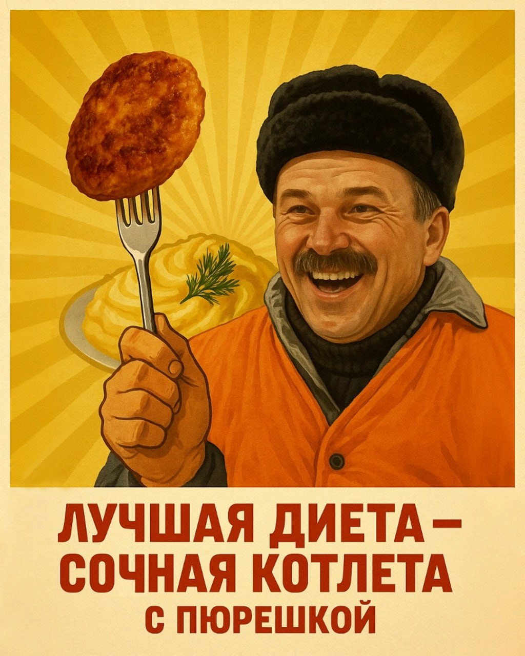 ИИ-умельцы показали, как золотая классика мемов выглядела бы в Советском Союзе.
печатаем, вешаем в офис, поднимаем kpi всего коллектива | Сетка — социальная сеть от hh.ru