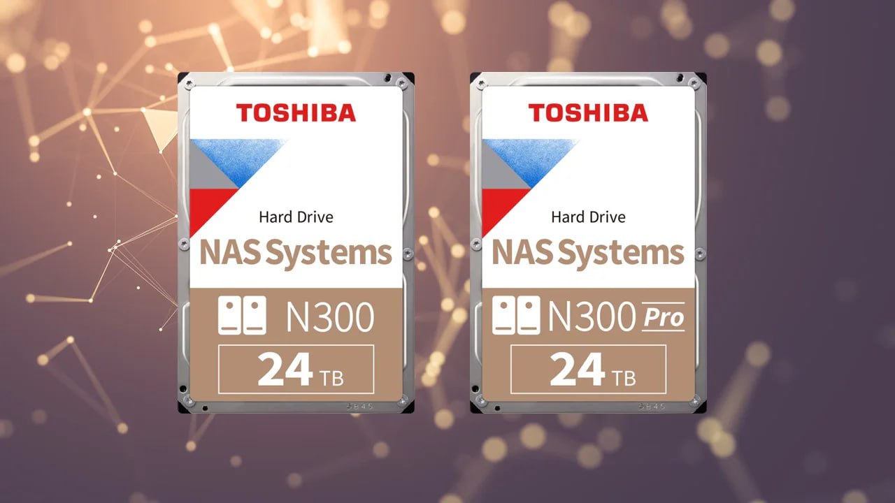 Toshiba представила жёсткие диски для NAS и облачных хранилищ
Toshiba выпустила модели объёмом 24 Тбайт в линейках N300 и N300 Pro, ориентированных на круглосуточную работу в NAS и частных облаках | Сетка — социальная сеть от hh.ru
