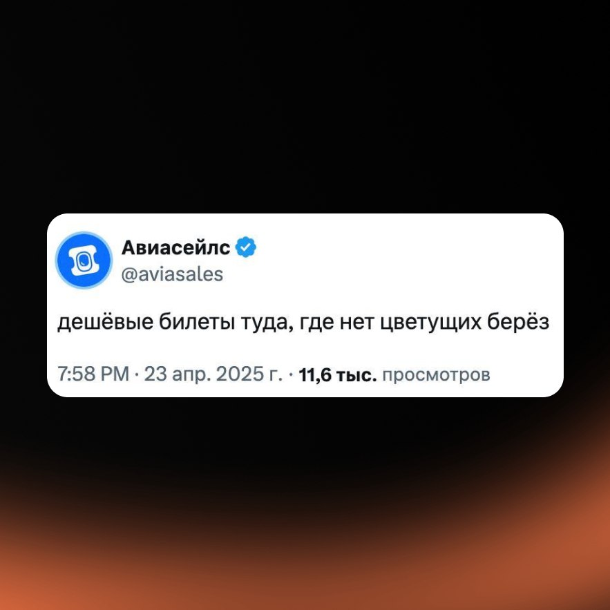 Пока у страны глаза слезятся от берёзы, бренды ловят момент и превращают аллергию в креатив | Сетка — социальная сеть от hh.ru
